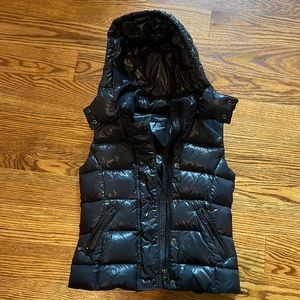 Eddie Pen kids hooded puffer vest sz 7 excellent condition